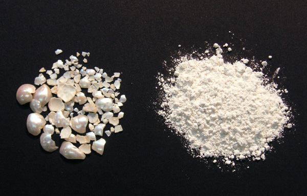 本真珠粉末の製造方法